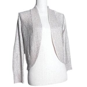 Rabbit Rabbit Rabbit Designs Open Front Knit Cardigan – Size S Pre-owned